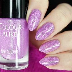 716 African Violet, Pastel Sparkles, Ultra Holographic, Colour Alike